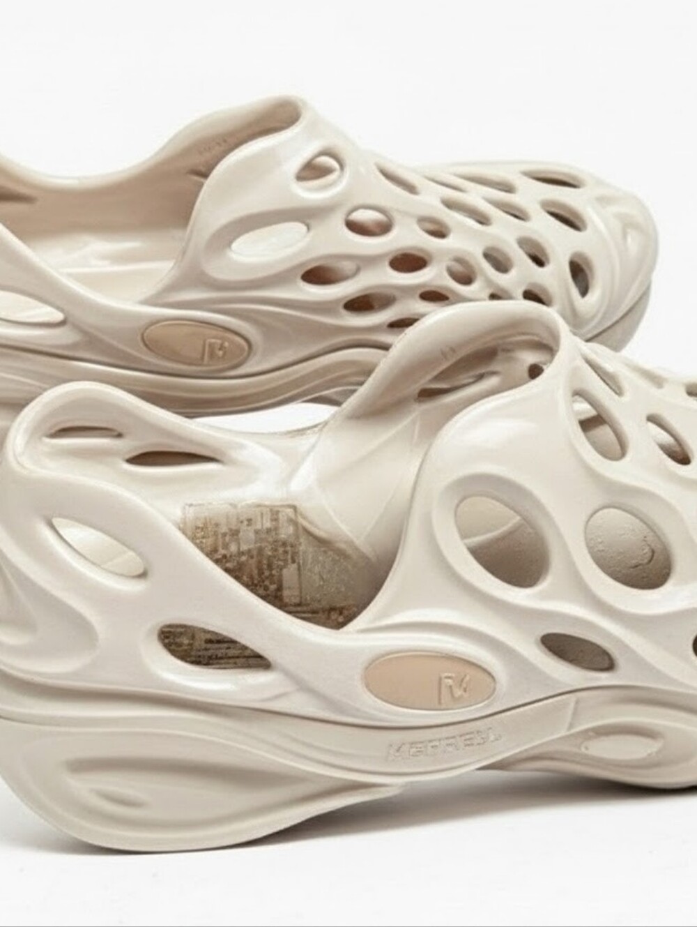 Merrell Cream Slip-On Comfort Clogs